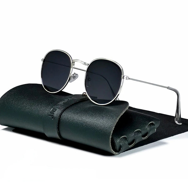 Óculos Masculino Vintage Modelo de Sol